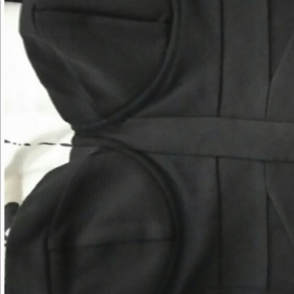 Bebe black jumpsuit